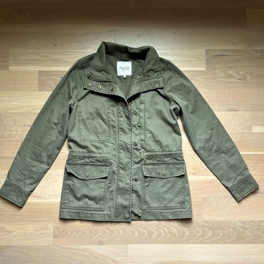 Women’s’ Madewell Passage Jacket - Olive XS